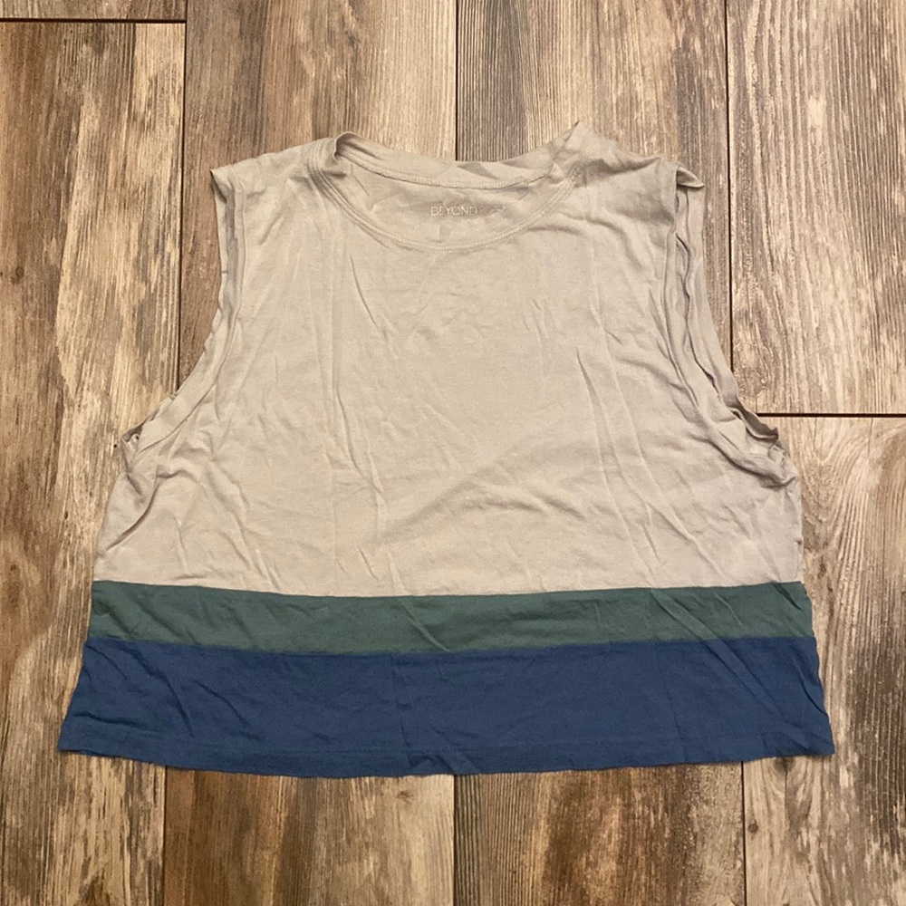 Beyond Yoga Cropped Tank, XS